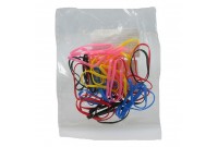 Rubber Hair Bands Xanitalia Multicolour Large (40 pcs)