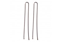 Bun hairpins Eurostil 50 mm Bronze (200 pcs)