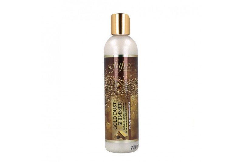 Feuchtigkeitsspendende Körperlotion Sofn'free Gold Dust Shimmer Oil (2