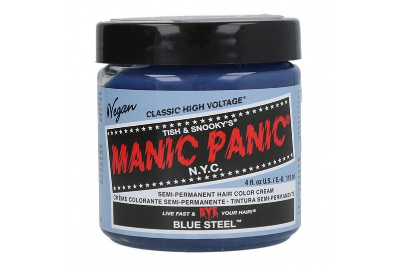 Dauerfärbung Classic Manic Panic 612600110029 Blue Steel (118 ml)