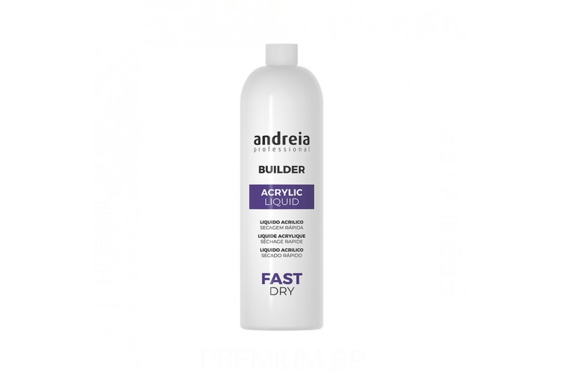 Traitement pour ongles Professional Builder Acrylic Liquid Fast Dry Andreia (1000 ml)