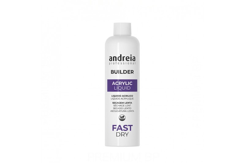 Traitement pour ongles Professional Builder Acrylic Liquid Fast Dry Andreia (250 ml) (250 ml)