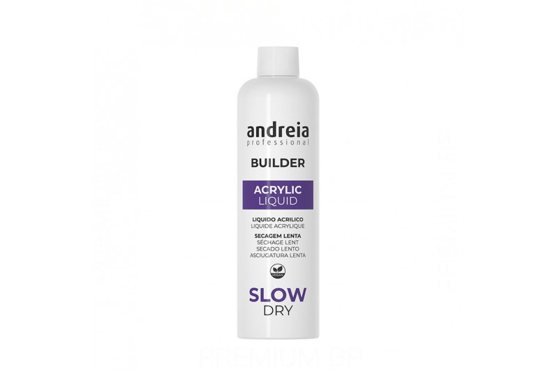 Traitement pour ongles Professional Builder Acrylic Liquid Slow Dry Andreia (250 ml) (250 ml)