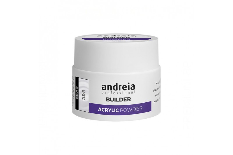 Nagebehandeling  Professional Builder Acrylic Powder Andreia Clear (35