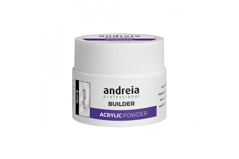 Nagebehandeling Professional Builder Acrylic Powder Polvos Andreia Wit