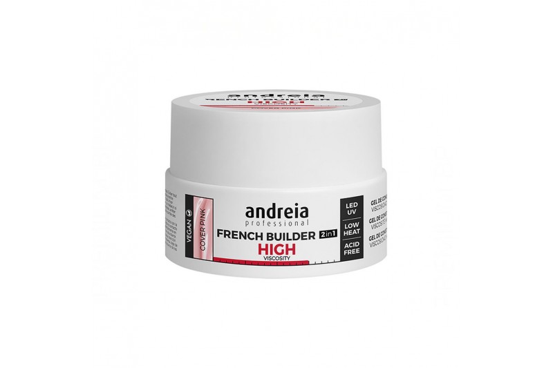 Gel per unghie French Builder High Viscosity Andreia Rosa (22 g)