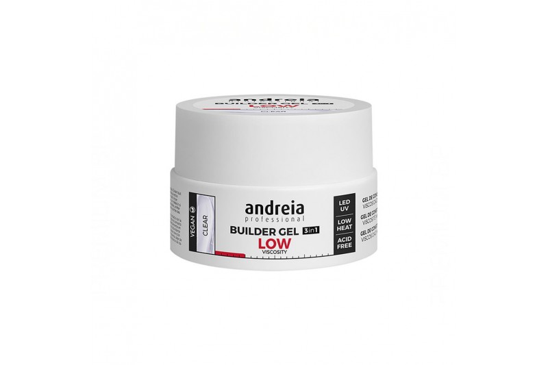 Gel de uñas Builder Low Viscosity Andreia Tono Claro (22 g)