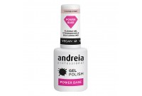 Pintaúñas Semipermanente Gel Polish Power Base Andreia Rosa (10,5 ml)