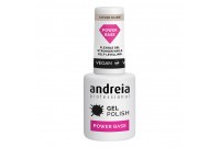 Nail Polish Semi-permanent Gel Polish Power Base Andreia Nude (10,5 ml