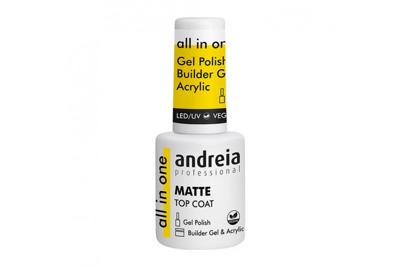 Esmalte de uñas Andreia All In One Matte Top Coat (10,5 ml)