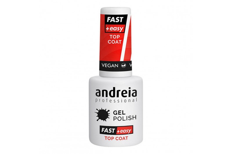 Brillant à ongles Gel Polish Fast Easy Top Coat Andreia (10,5 ml)