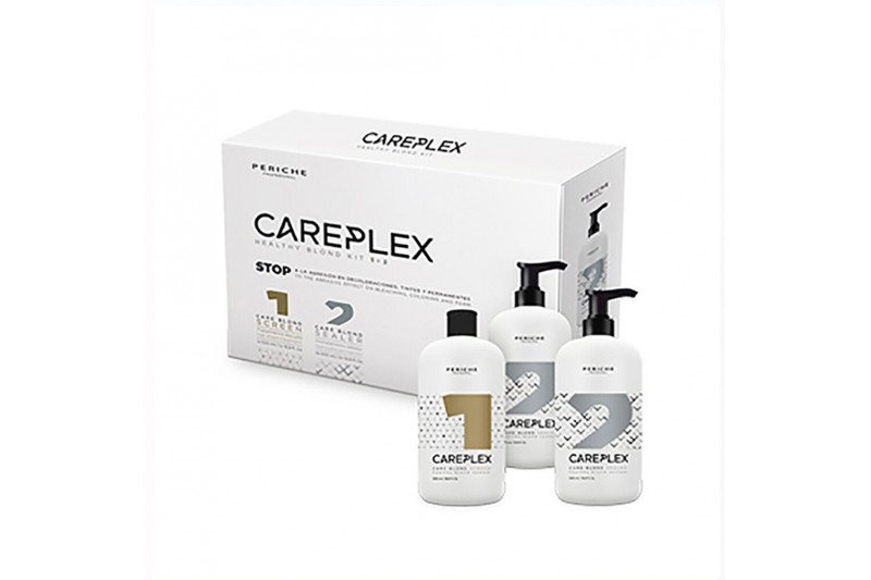 Tratamiento Capilar Fortalecedor Periche  Careplex Blond Kit Cabellos 