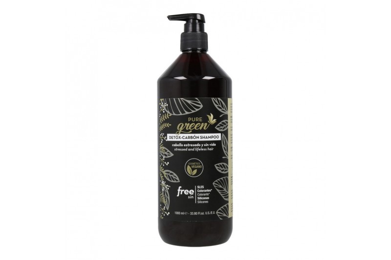 Shampoo Pure Green Detox Carbon (1000 ml)