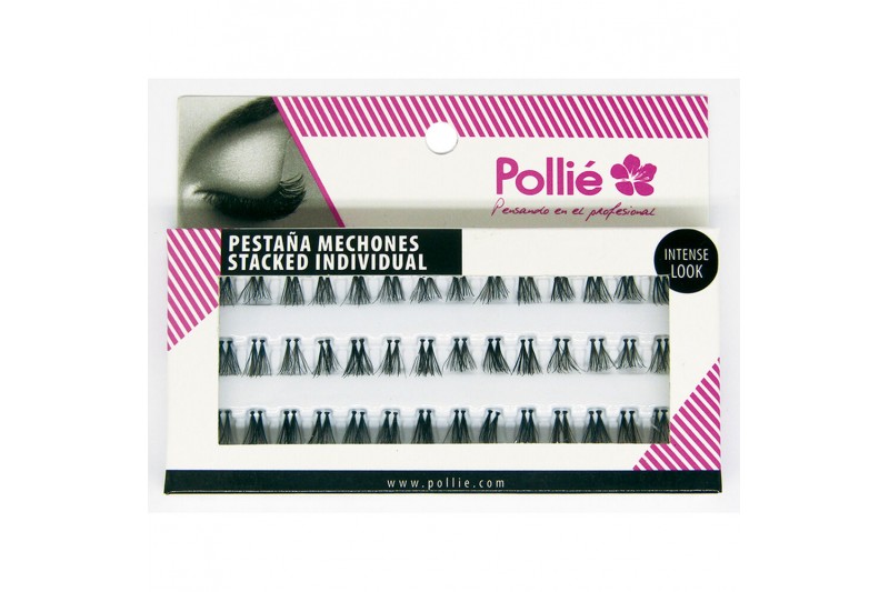 False Eyelashes Eurostil Pollié Individual Black Short