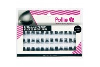 Falsche Wimpern Eurostil Pollié individuell schwarz Schnitt