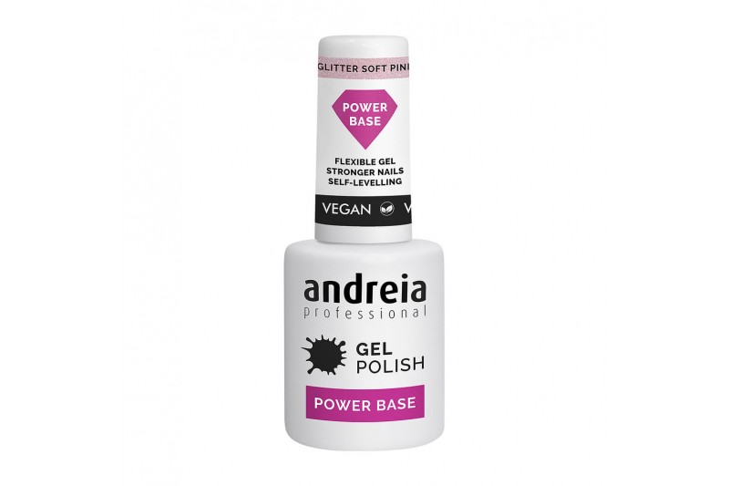 Nagellak Andreia Professional Glitter Soft Pink (105 ml)