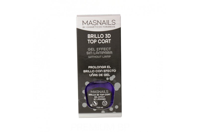 Esmalte de uñas 3D Top Coat Gel Effect (13,5 ml)