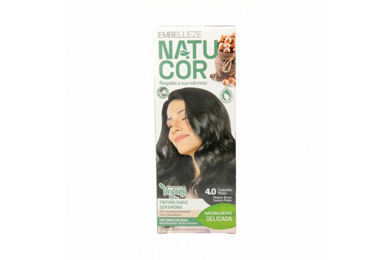 Coloration Permanente Novex Naturcor Nº 4.0 (33 g)