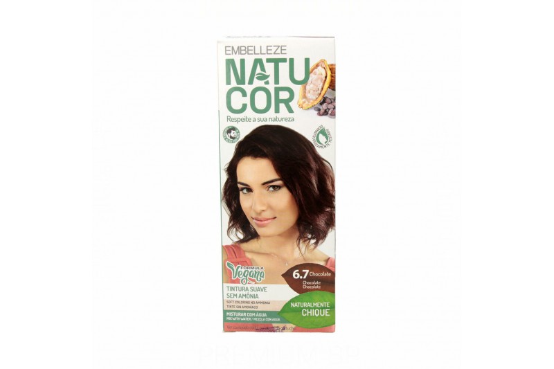 Dauerhafte Coloration Novex Naturcor Nº 6.7 (33 g)