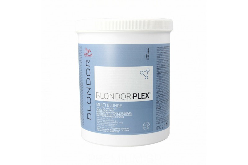 Décolorant Wella Blondor Plex Multi Blonde Sous forme de poudre (800 g)