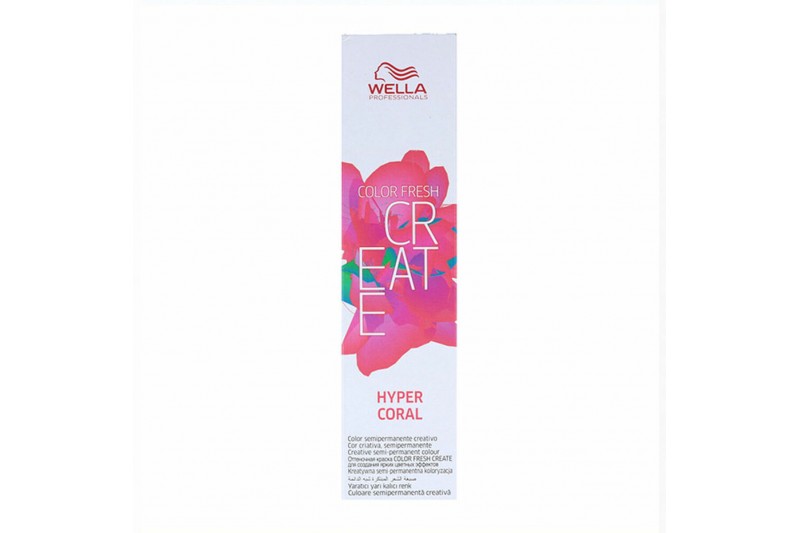 Dauerfärbung Wella Color Fresh Create Hyper Coral Koralle (60 ml)