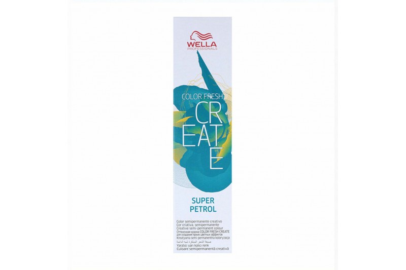 Permanent Dye Wella Color Fresh Create Super Petrol Turquoise (60 ml)