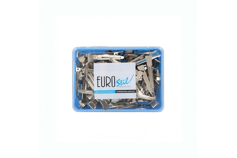 Hair clips Eurostil 10734 R/92