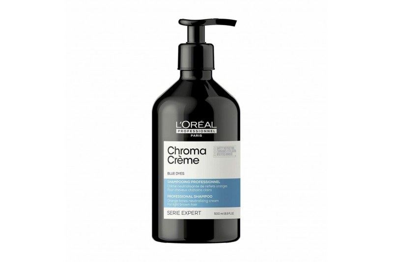 Shampoing Neutraliseur de Couleur L'Oreal Professionnel Paris Chroma Crème Bleu (500 ml)