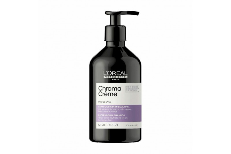 Shampoing Neutraliseur de Couleur L'Oreal Professionnel Paris Chroma Crème Pourpre (500 ml)