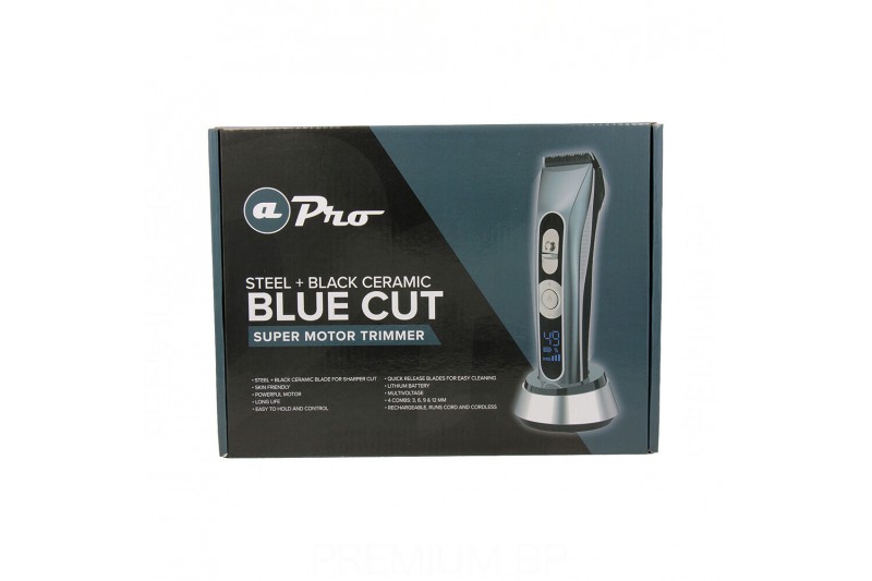 Baard en haar trimmer Albi Pro Blue Cut 10W