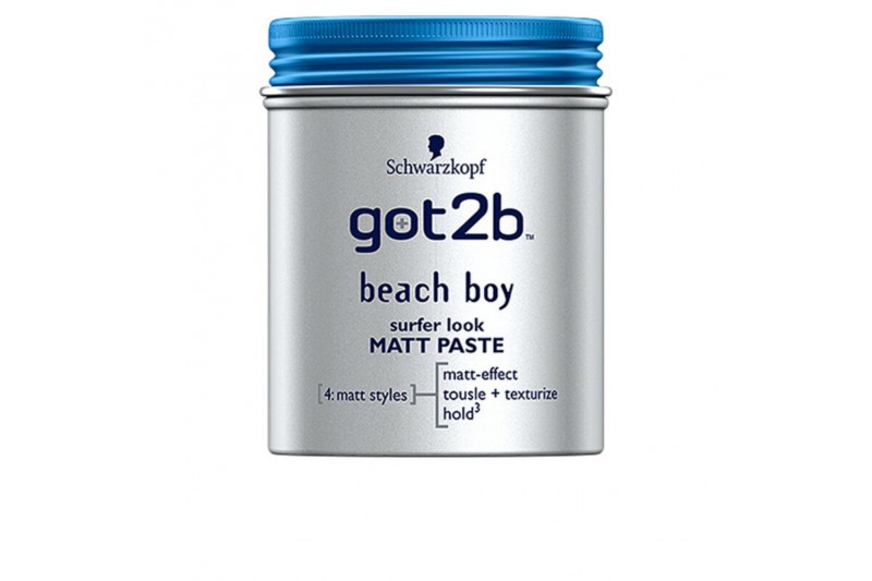 Crema Modellante Schwarzkopf Got2b Beach Boy Mat (100 ml)