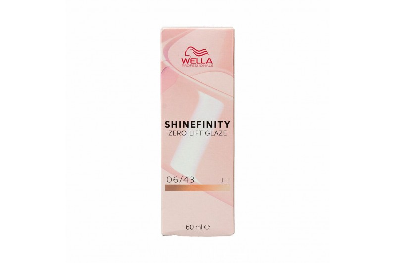 Coloración Permanente Wella Shinefinity Nº 06/43 (60 ml)