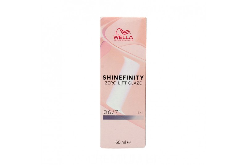 Coloración Permanente Wella Shinefinity Nº 06/71 (60 ml)