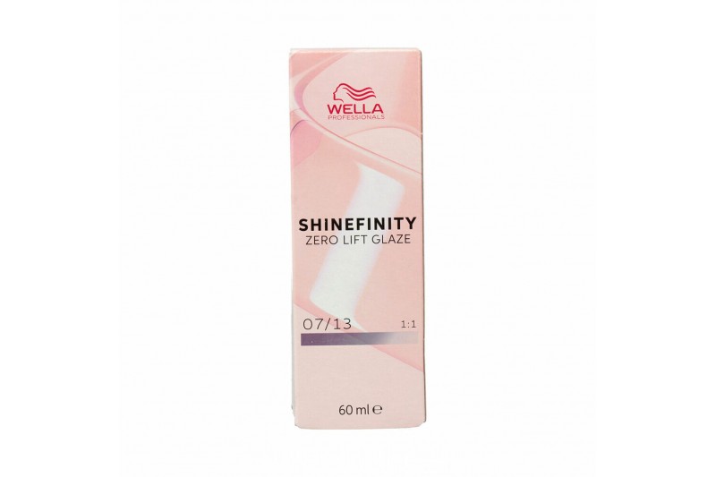 Coloración Permanente Wella Shinefinity Nº 07/13 (60 ml)