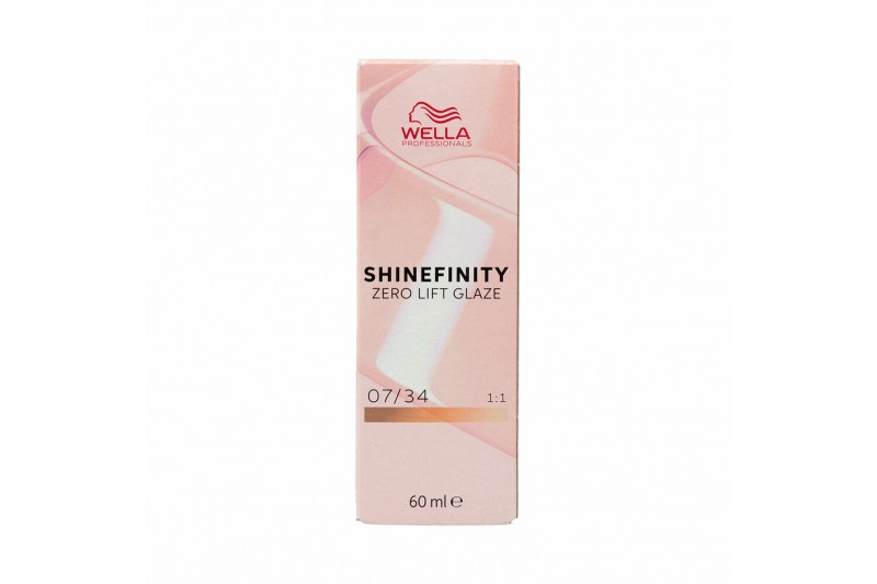 Coloración Permanente Wella Shinefinity Nº 07/34 (60 ml)