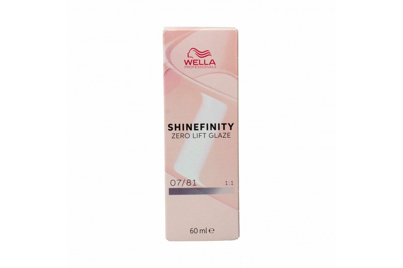 Coloration Permanente Wella Shinefinity Nº 07/81 (60 ml)