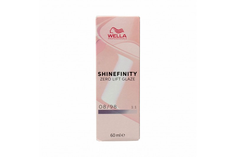 Coloration Permanente Wella Shinefinity Nº 08/98 (60 ml)