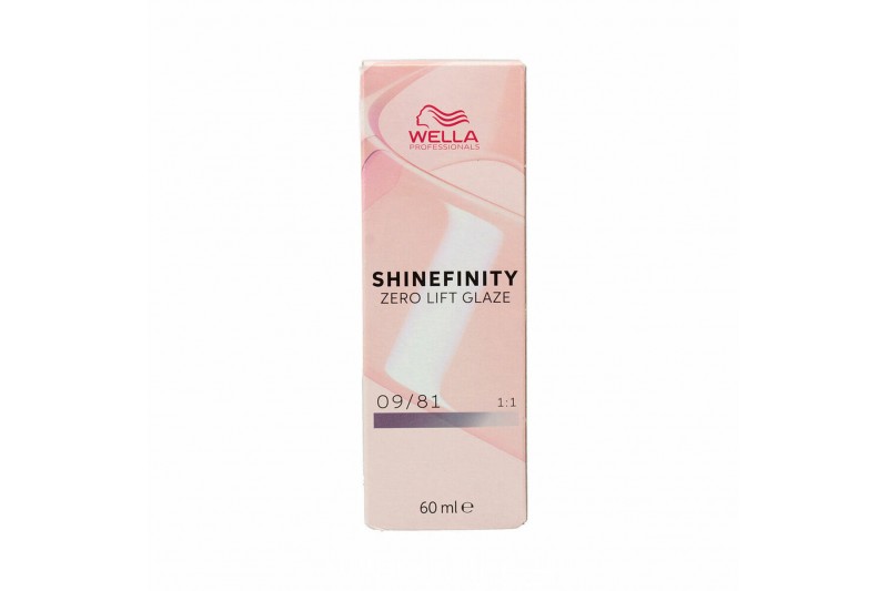 Coloración Permanente Wella Shinefinity Nº 09/81 (60 ml)