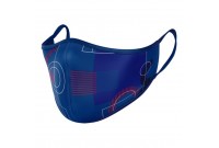 Masque en tissu hygiénique réutilisable F.C. Barcelona Enfant Bleu