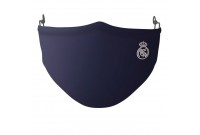 Masque en tissu hygiénique réutilisable Real Madrid C.F. Adulte Bleu