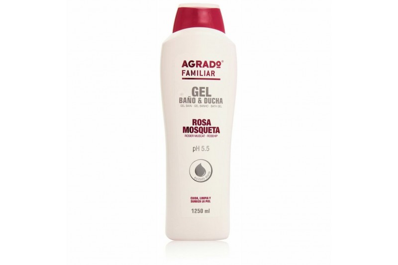 Gel de douche Agrado Rose Musquée (1250 ml)