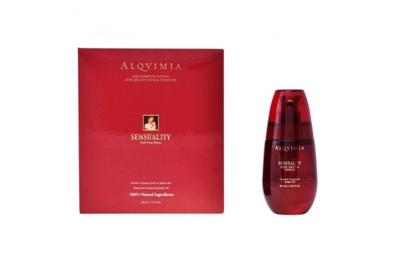 Huile corporelle Sensuality Body Nectar Alqvimia (50 ml)