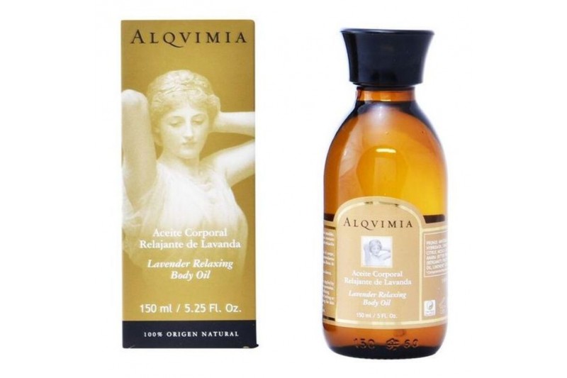 Huile corporelle relaxante Lavender Oil Alqvimia (150 ml)