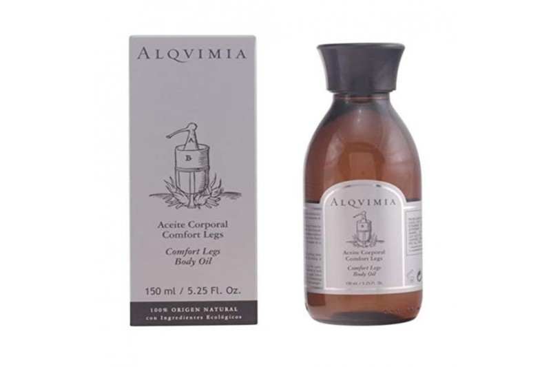 Huile réconfortante jambes Alqvimia (150 ml)