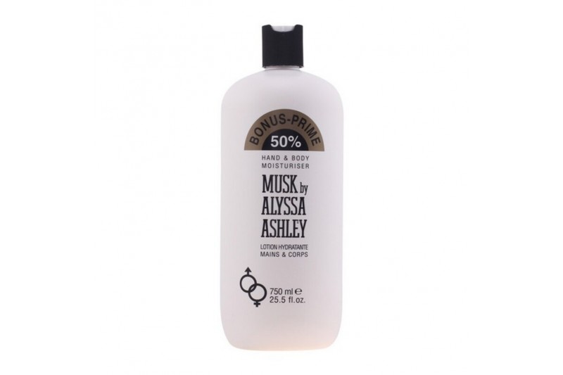 Hydraterende Body Lotion Musk Alyssa Ashley Musk (750 ml)