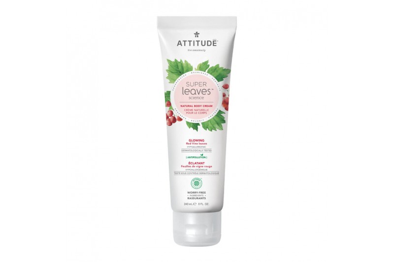 Body Cream Attitude Red Vine Leaves...