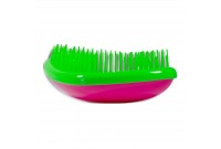 Brush Detangler Fuchsia Lime