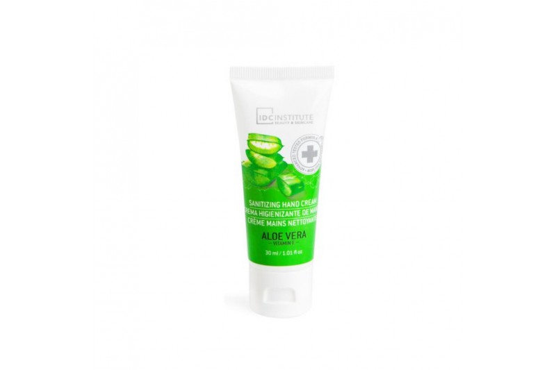 Lotion désinfectante pour les mains IDC Institute Aloe Vera (30 ml)