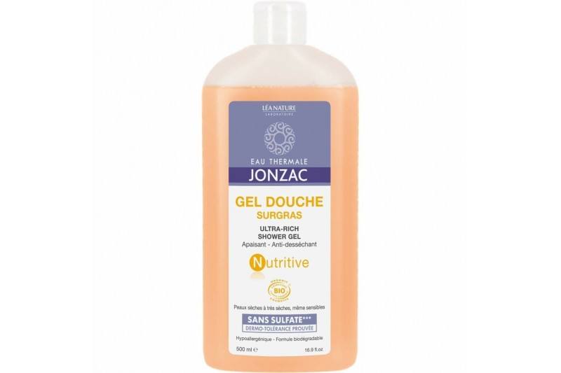 Shower Gel Surgras Eau Thermale Jonzac (500 ml)