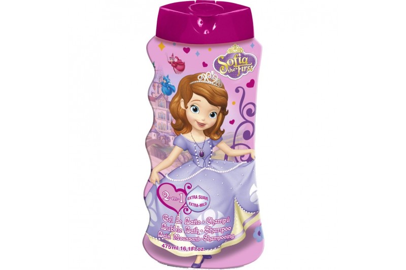 Gel y Champú 2 en 1 La Princesa Sofía (475 ml)